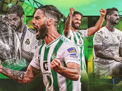Isco - Từ thiên tài lạc lối đến biểu tượng mới của Real Betis