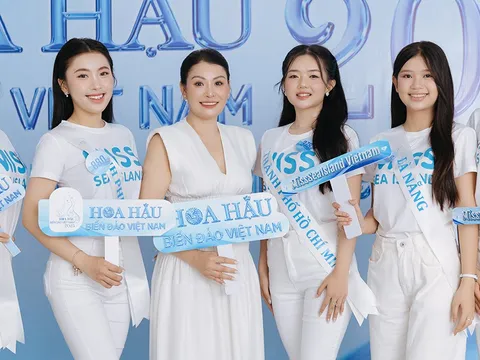 Top 40 thí sinh Hoa hậu Biển Đảo Việt Nam 2025 được trao sash chính thức