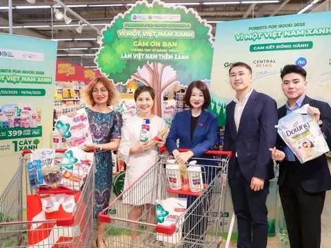 P&G Việt Nam và Central Retail Việt Nam phát động chương trình trồng rừng năm 2025