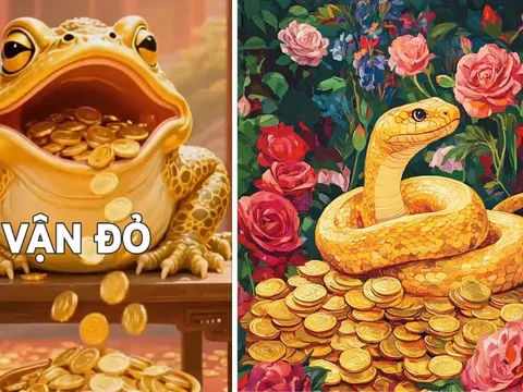 Tết Đoan Ngọ 3 tuổi được Cóc Vàng Nhả Lộc, cứ thế mà giàu