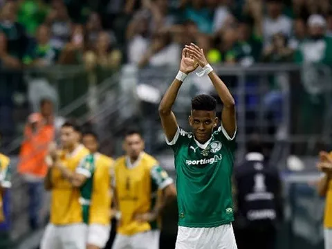 Palmeiras hủy diệt Sporting Cristal với màn tỏa sáng của thần đồng Estevao