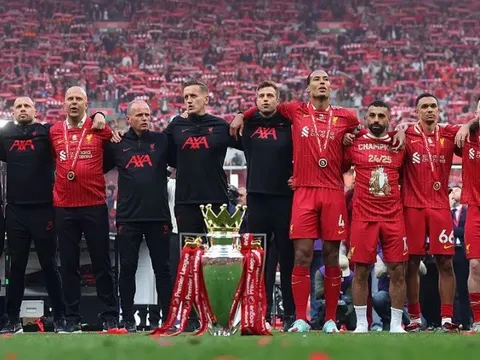 Chấm điểm cầu thủ Liverpool mùa giải vô địch Ngoại hạng Anh: Một ngôi sao đạt điểm 10