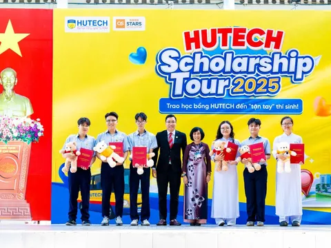 HUTECH trao hơn 2000 suất học bổng 25% học phí toàn khóa, tiếp tục nhận đăng ký đến 30/6