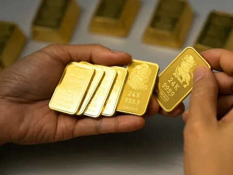 Bảng giá vàng 9999 24K 18K SJC DOJI PNJ hôm nay 29/5/2025