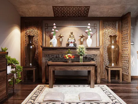 Cách bày trí các đồ thờ phong thủy ảnh hưởng đến cuộc sống gia chủ như thế nào?