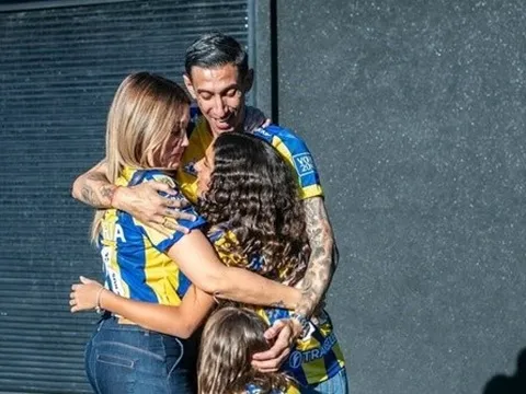 Hình ảnh và thông điệp đầu tiên của Di Maria trong màu áo Rosario Central
