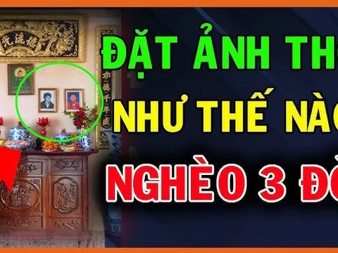 Làm quần quật cả năm không thoát nghèo: Kiểm tra ngay, trong nhà có đặt ảnh thờ phạm phải 5 điều này?