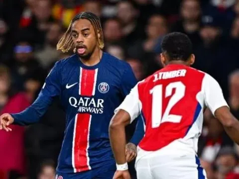 Bradley Barcola: Cơn lốc mới cho hành lang cánh Arsenal