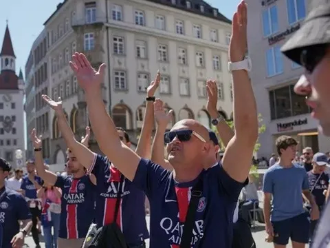 CĐV PSG tràn đầy hy vọng trước chung kết Champions League