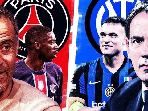 PSG vs Inter: Dự đoán trận chung kết Champions League từ siêu máy tính Opta