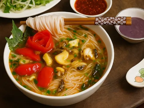 Cách nấu bún ốc Hà Nội theo lối cũ: Tinh hoa ẩm thực đất Kinh kỳ