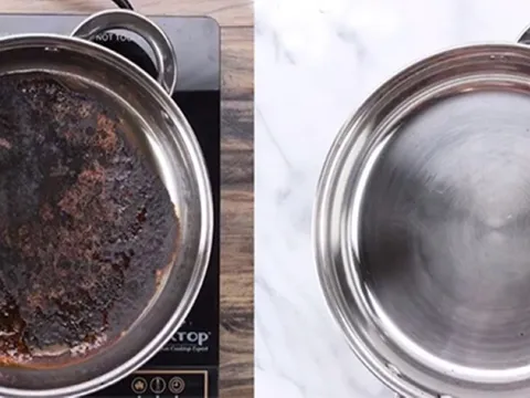 Nồi bị cháy đen, áp dụng mẹo đơn giản này lại trắng sáng như mới