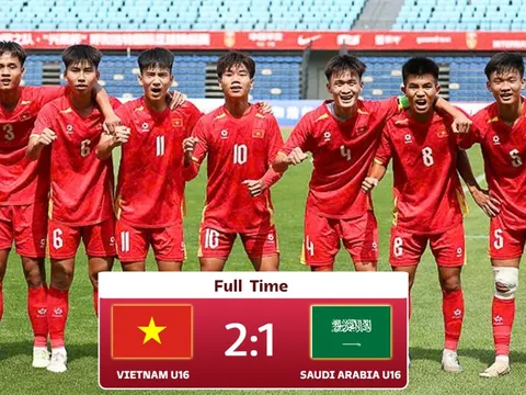 CĐV Đông Nam Á ngợi khen U16 Việt Nam sau chiến thắng Saudi Arabia
