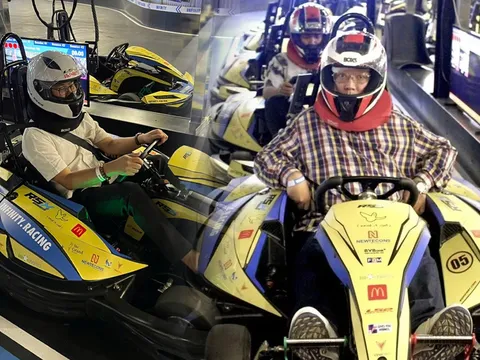 Lần đầu tiên tại Việt Nam xuất hiện đường đua Go-Kart đa tầng
