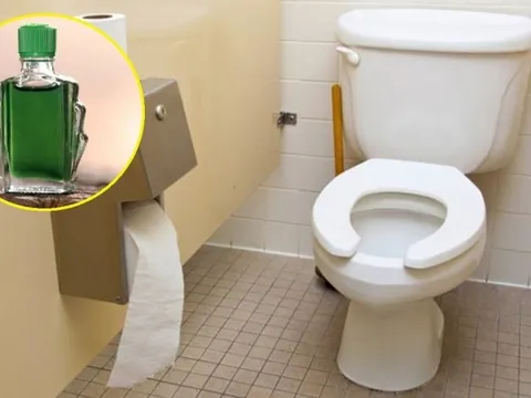 Nhỏ vài giọt dầu gió vào bồn cầu, bạn sẽ thấy được công dụng tuyệt vời đến khó tin