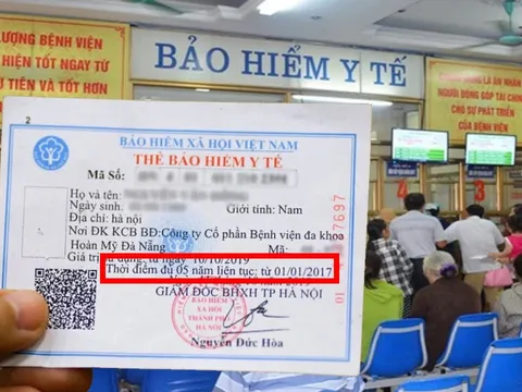 Từ ngày 01/7/2025, người tham gia BHYT 5 năm liên tục được hưởng một quyền lợi chưa từng có