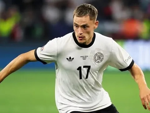 Florian Wirtz: Tia sáng trong thất bại của Đức và niềm hy vọng rực cháy từ Liverpool