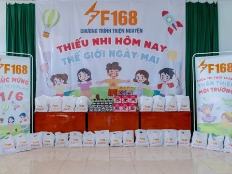 Khi Yêu Thương Được Gieo Mầm Từ Trái Tim – Hành Trình Đặc Biệt Của F168 Tại Phú Yên