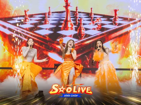 Sân khấu Sao Live Đỉnh Chóp hóa mini concert ba chị đẹp: Minh Hằng múa mưa, Bùi Lan Hương & Dương Hoàng Yến khoe vocal