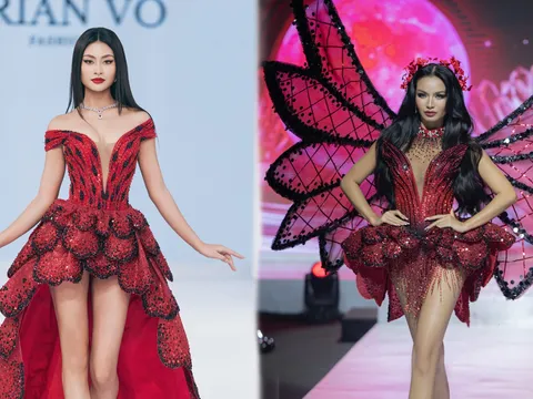 Bùi Xuân Hạnh làm vedette trong BST mới của NTK Brian Võ: Lấy cảm hứng từ trăng máu và nữ thần Hy Lạp