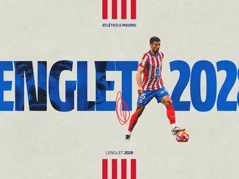 Atletico chính thức sở hữu Lenglet miễn phí từ Barca