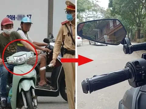 Lái xe máy ra đường không lắp đủ 2 gương chiếu hậu, CSGT xử phạt 600 nghìn, đúng không?