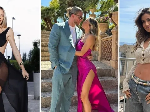 Nữ MC Diletta Leotta thư giãn, nóng bỏng bên chồng Karius