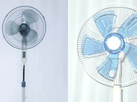 Quạt điện có loại 3 cánh, loại 5 cánh: Loại nào mát hơn, tiết kiệm điện hơn?