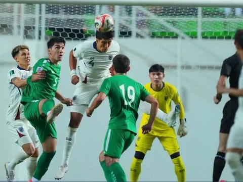 Thủng lưới 3 bàn, Thái Lan bất ngờ bại trận trước Turkmenistan