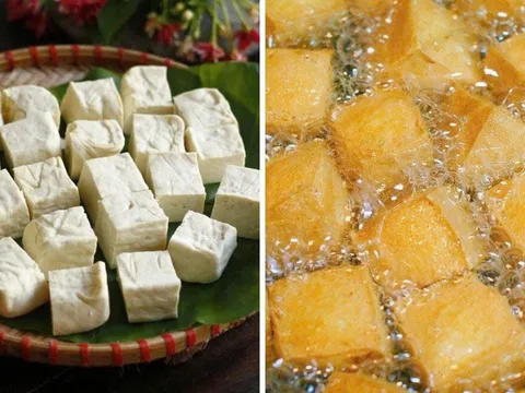 Rán đậu phụ đừng cho ngay vào chảo: Làm thêm 2 bước đơn giản này đậu vàng ngon không vỡ nát