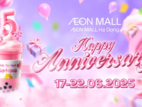 Aeon Mall Hà Đông Sinh Nhật Lần Thứ 5 Trendsetter Mọi Cuộc Chơi