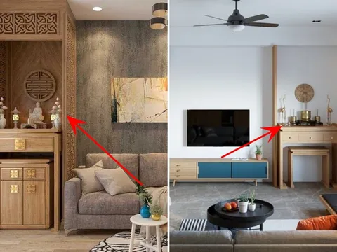 Vị trí tốt nhất đặt bàn thờ ở nhà chung cư, chọn đúng để gia đạo an yên, gia chủ hứng lộc tiền tài