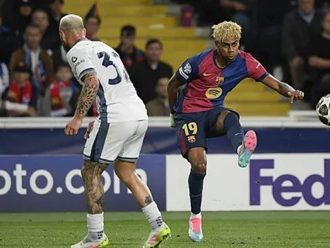 Barca, PSG dẫn đầu top CLB tăng giá đội hình mùa 2024/25