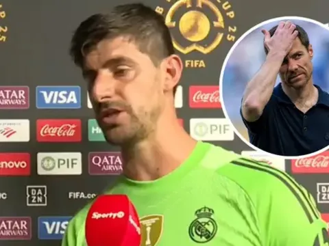 CĐV Real ngạc nhiên trước bình luận của Courtois về trận ra mắt của Xabi Alonso