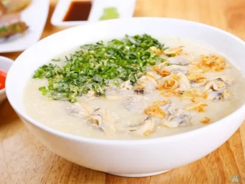 Cách nấu cháo ngao thơm ngon, giải cảm tại nhà