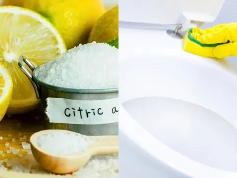 Mẹo đơn giản đánh bay cặn vôi vết ố vàng bồn cầu: Chỉ cần dùng một chất tẩy tự nhiên mỗi tuần một lần