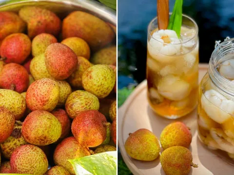 Mẹo làm vải ngâm để pha trà ngon hơn ngoài hàng, để lâu vẫn thơm, không cần chất bảo quản
