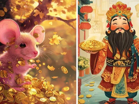 Mưa Rơi Lộc Đến 50 ngày nữa: 3 tuổi "tắm" trong bể lộc, phú quý triền miên