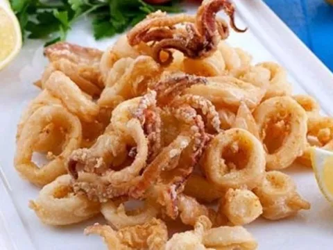 Cách làm mực chiên giòn ngon không tanh không dai