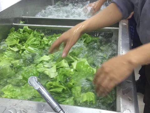 Rửa rau đừng ngâm nước muối, muốn rau sạch, hết thuốc cứ thêm 1 bước này
