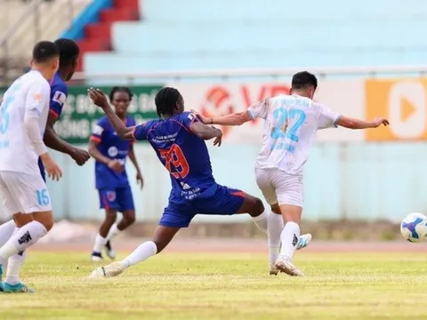 Nam Định thử nghiệm đội hình, thất bại sát nút trước CLB châu Phi