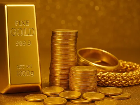 Bảng giá vàng 9999 24K 18K SJC DOJI PNJ hôm nay 26/6/2025