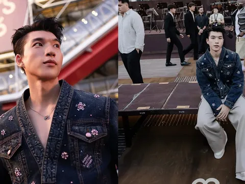 HIEUTHUHAI lần đầu góp mặt tại Paris Fashion Week trong show diễn của Louis Vuitton