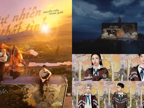 Nguyễn Trần Trung Quân tung loạt poster MV mới: Dàn cameo khủng, visual học đường mãn nhãn