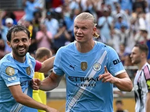 Haaland chạm mốc 300 bàn, Man City toàn thắng vòng bảng Club World Cup