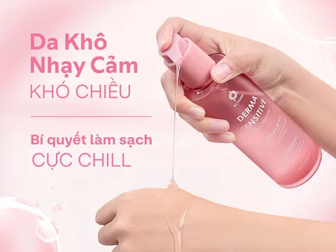 Trải nghiệm 30 ngày tạm biệt làn da nhạy cảm khó chiều cùng với gel rửa mặt Actidem Derma Sensitive
