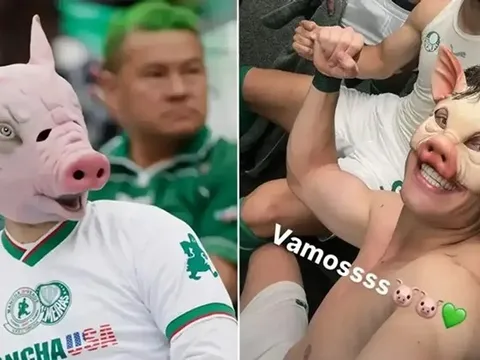 Bí ẩn đằng sau chiếc mặt nạ heo của cầu thủ và người hâm mộ Palmeiras tại FIFA Club World Cup