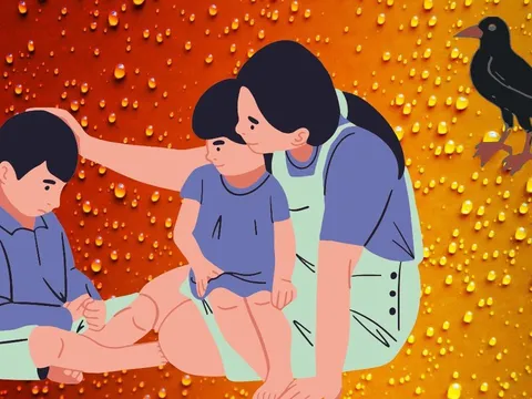Thất vọng bất lực khi con trẻ hư hỗn, cha mẹ áp dụng ngay Định luật con quạ