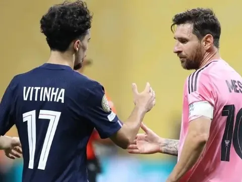 Vitinha biến sân Mercedes-Benz thành sân khấu riêng, bất chấp drama với Messi
