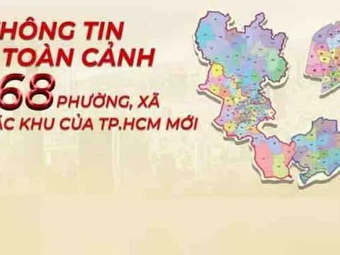 Hướng dẫn tra cứu nhanh 168 phường, xã TP.HCM sau khi sáp nhập